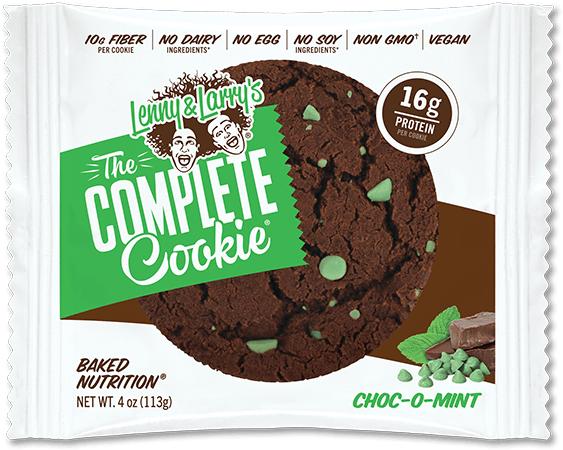 Lenny - Lenny & Larry's Complete Cookie Peanut Butter Chocolate Clipart (600x600), Png Download