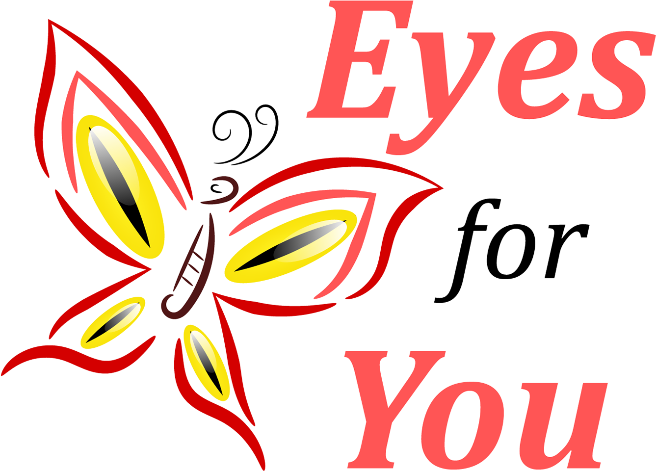 Eyes For You Logo Developed In Adobe Illustrator Cc - Illustration Clipart (1337x960), Png Download