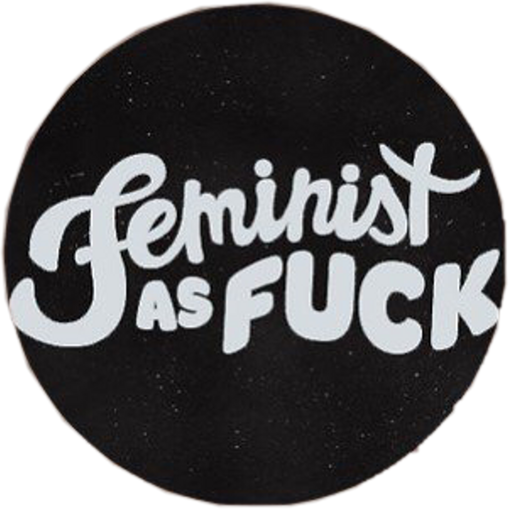 Feminist Feminism Female Woman Equality Aesthetic Freet - Feminism Vibes Clipart (1024x1024), Png Download