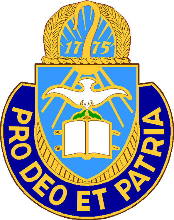 Chaplain Corps - Pro Deo Et Patria Logo Clipart (593x750), Png Download