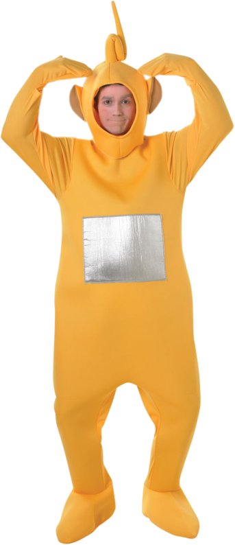 Laa-laa Teletubbies - Laa Laa Costume Teletubbies Clipart (500x793), Png Download