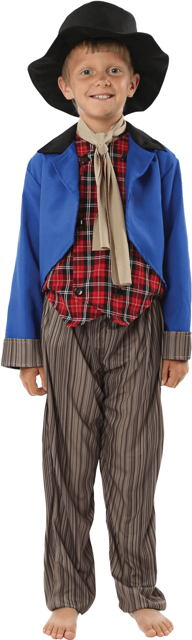 Artful Dodger Costume Clipart (800x1268), Png Download