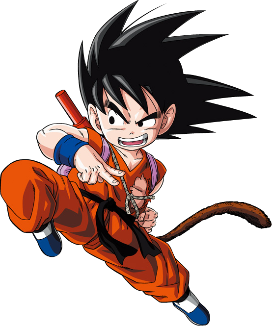 Render Goku Dragon Ball Photo - Kid Goku Clipart (554x665), Png Download