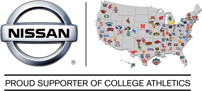 Ncaa Logo Png - Nissan Sponsorships Clipart (870x489), Png Download