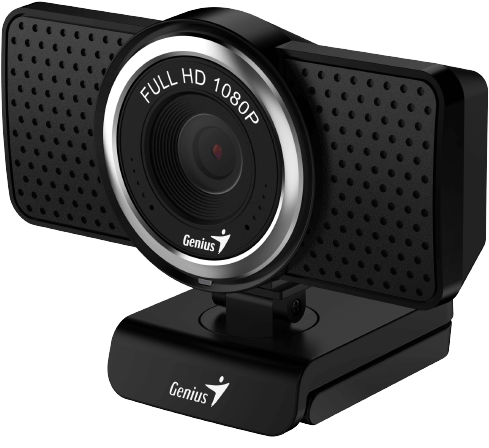 Genius Ecam 8000 Black Clipart (730x522), Png Download