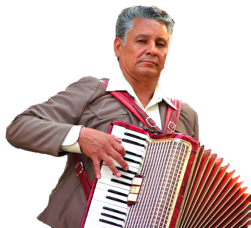 Accordion Man - Man With Accordion Clipart (800x728), Png Download