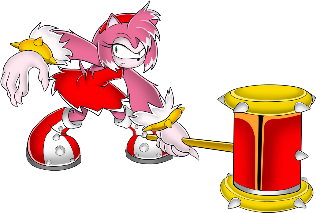 Werehog Amy Clipart (1100x825), Png Download