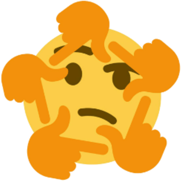 Znalezione Obrazy Dla Zapytania Thinking Emoji Meme - Face Emoji Thinking Meme Clipart (600x600), Png Download