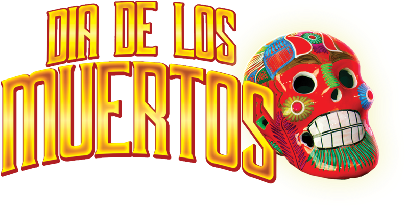 Dia De Los Muertos Clipart Chalk - Graphic Design - Png Download (1034x459), Png Download