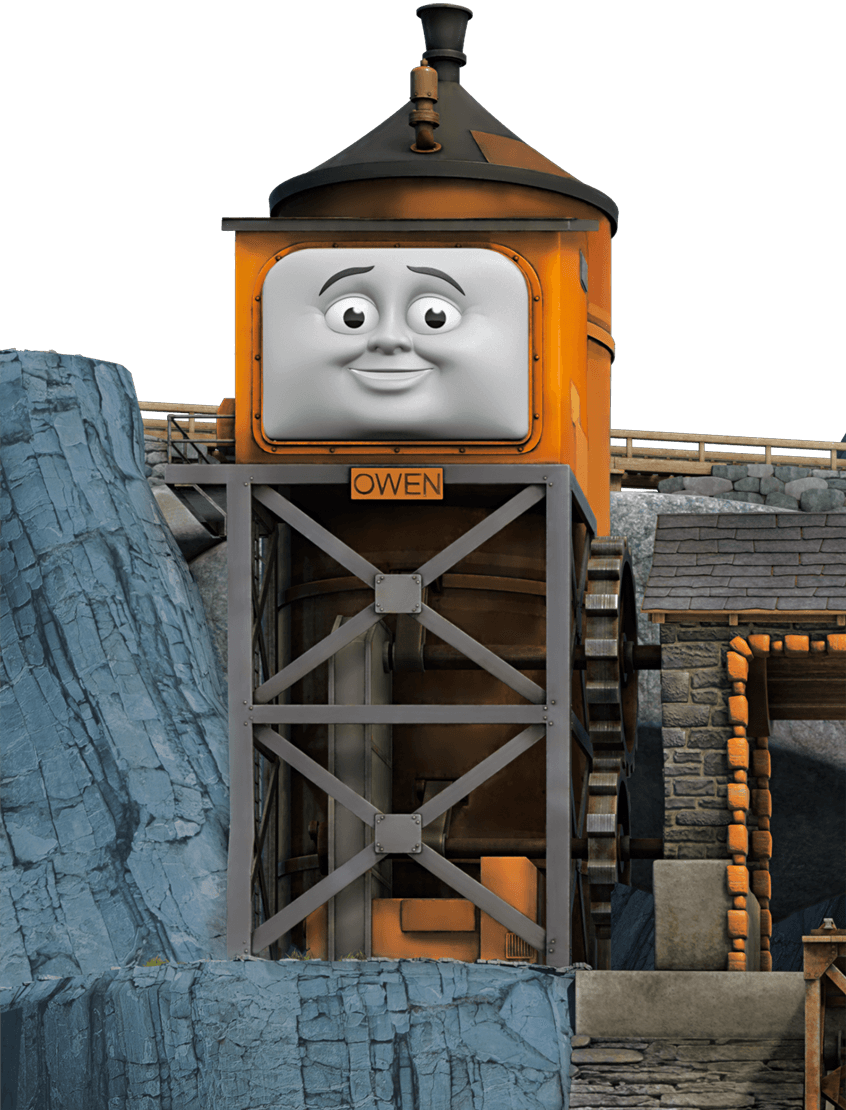 Owen- Box Character Toy Trains, Thomas And Friends, - Thomas And Friends Owen Clipart (846x1110), Png Download