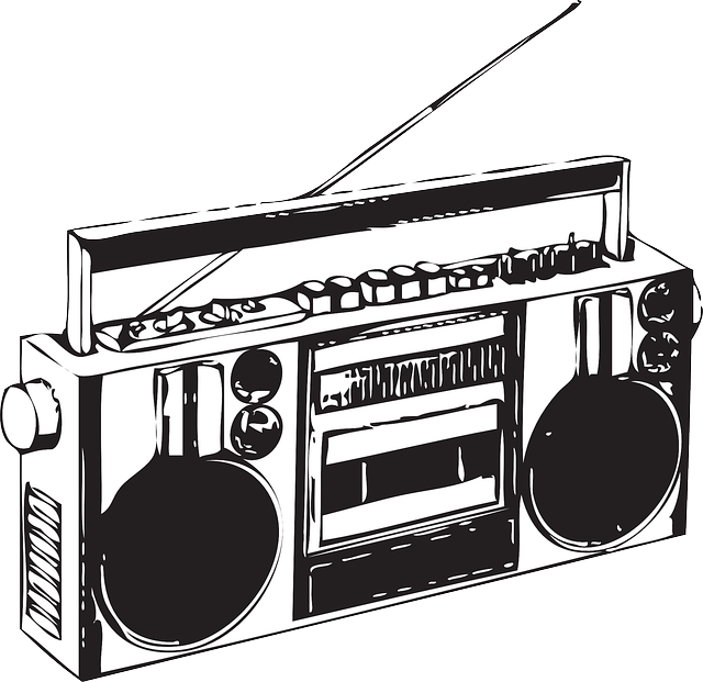 640 X 621 14 - Ghettoblaster Clipart - Png Download (640x621), Png Download