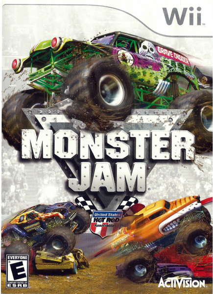 Monster Jam Games - Monster Jam Wii Game Clipart (600x600), Png Download