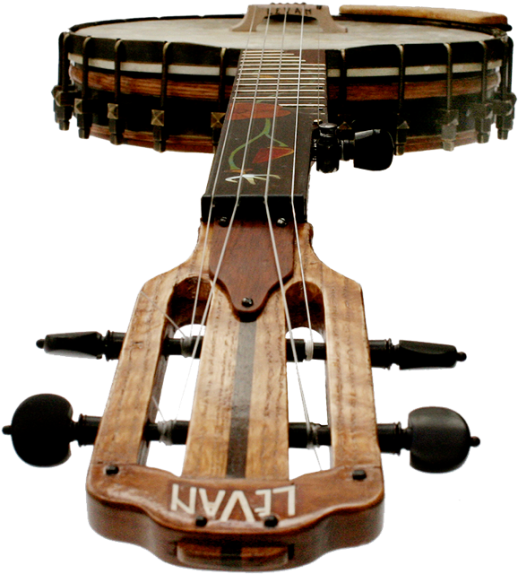 Every Levan Banjo - Bowed String Instrument Clipart (624x712), Png Download
