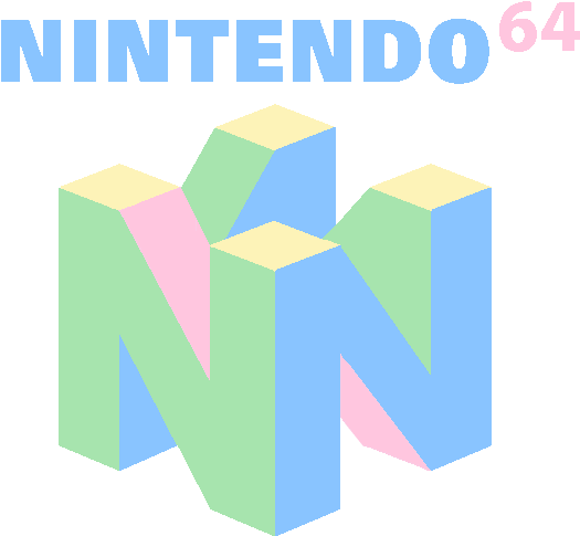 Nintendo N64 Nintendo 64 Retro Pastel Aesthetic Vaporwave - Nintendo 64 Aesthetic Transparent Clipart (686x620), Png Download