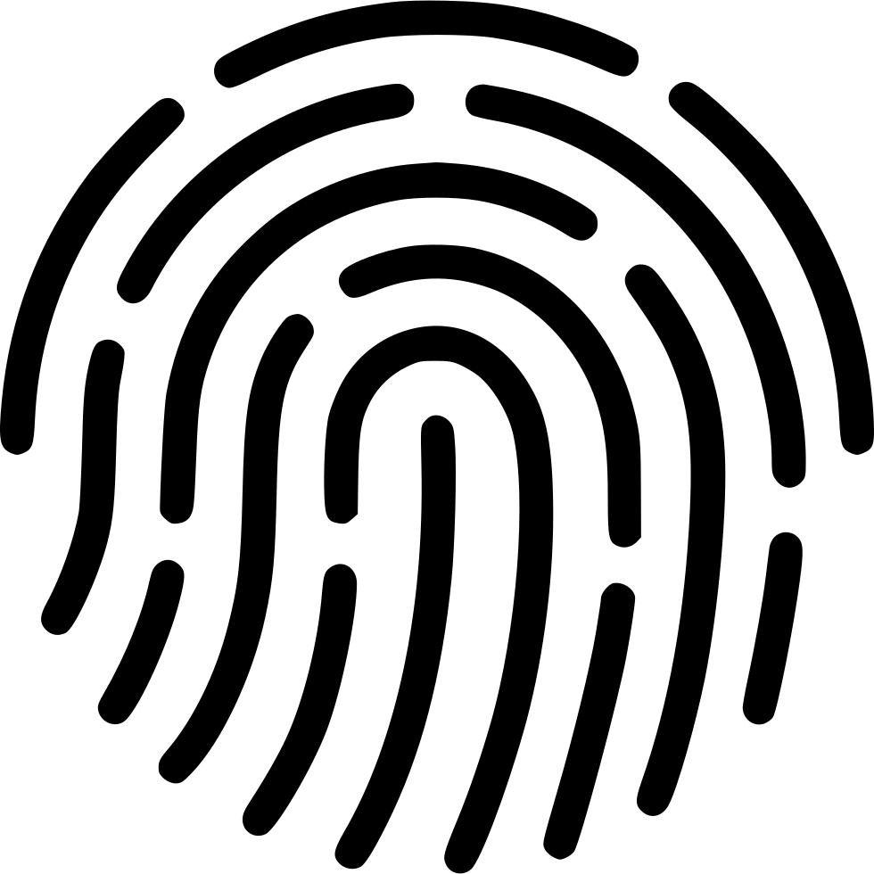 Finger Print Png - Android Finger Print Icon Clipart (980x980), Png Download