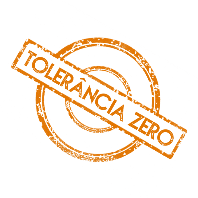 Carimbo Tolerância Zero - Hoje Eu To Tipo Tolerancia Zero Clipart (690x690), Png Download