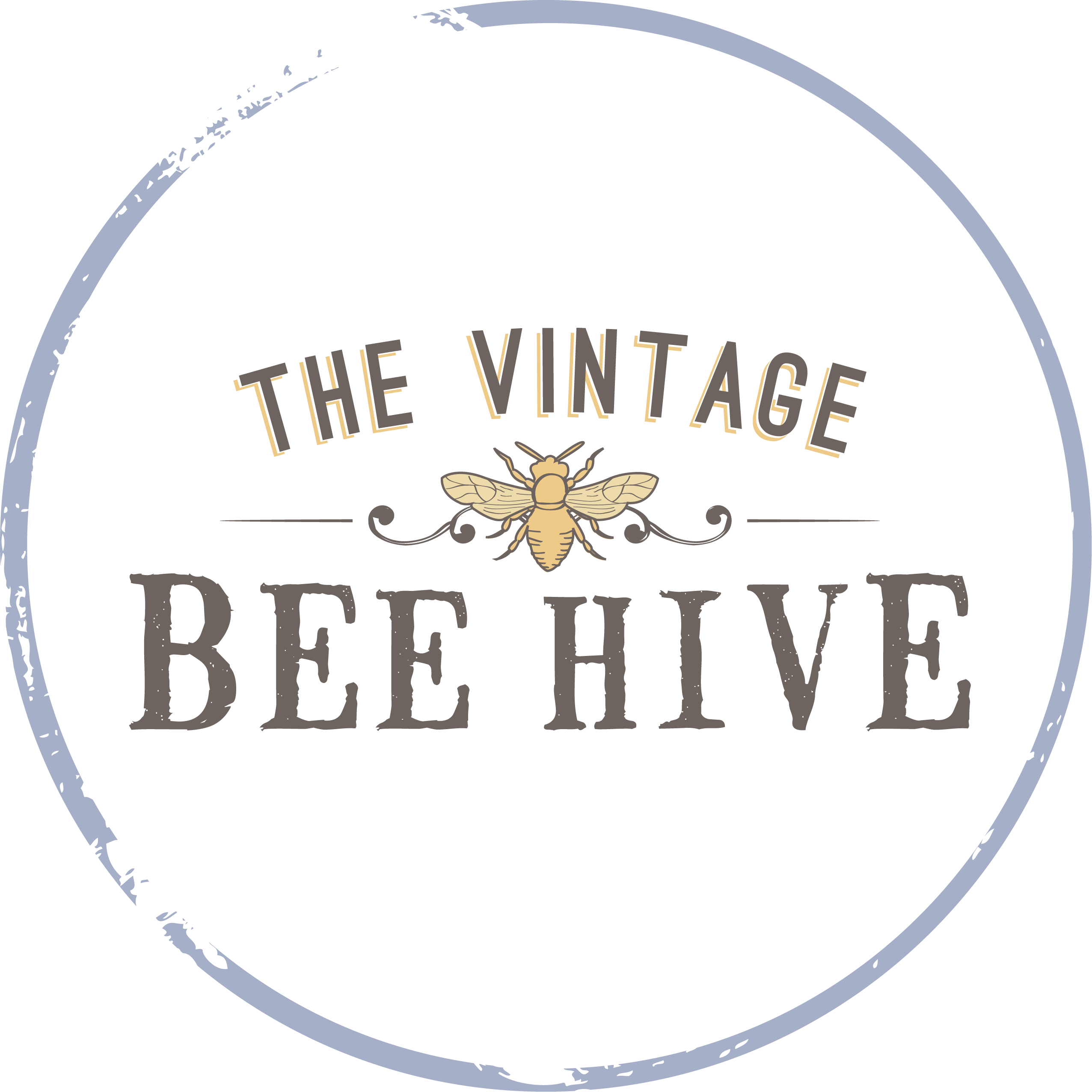 The Vintage Bee Hive - Circle Clipart (2552x2552), Png Download