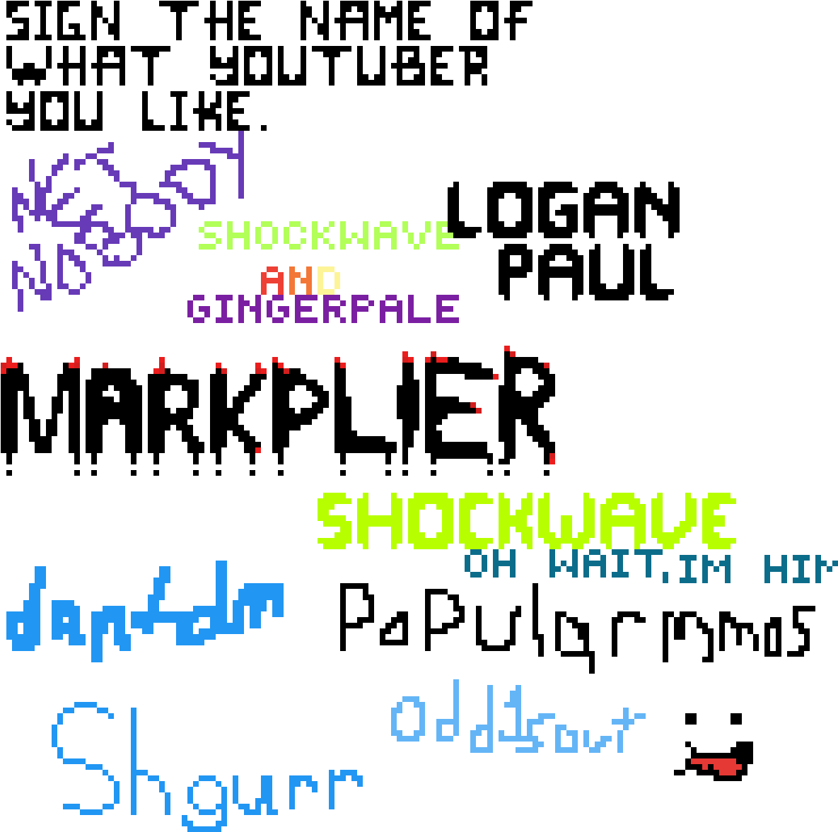 Shockwave And Gingerpale - Calligraphy Clipart (1200x1200), Png Download