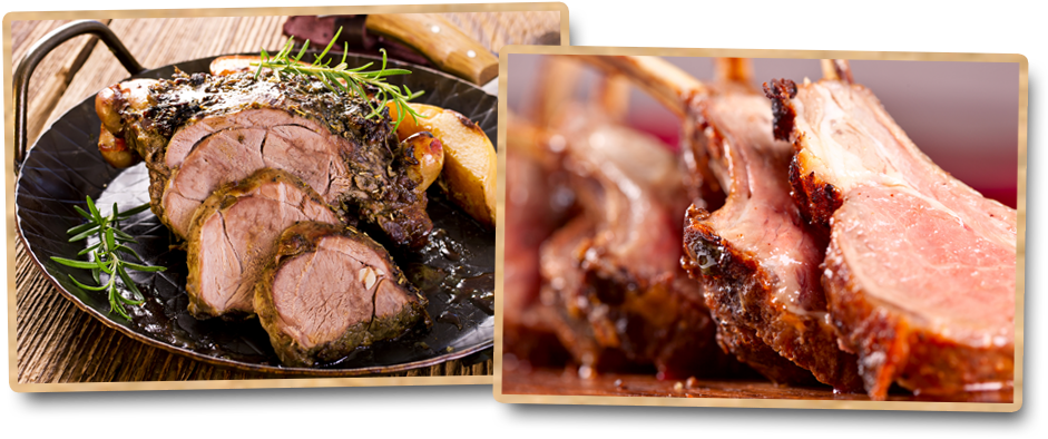 Lamb Pics - Roast Leg Of Lamb With Rosemary Clipart (1000x434), Png Download
