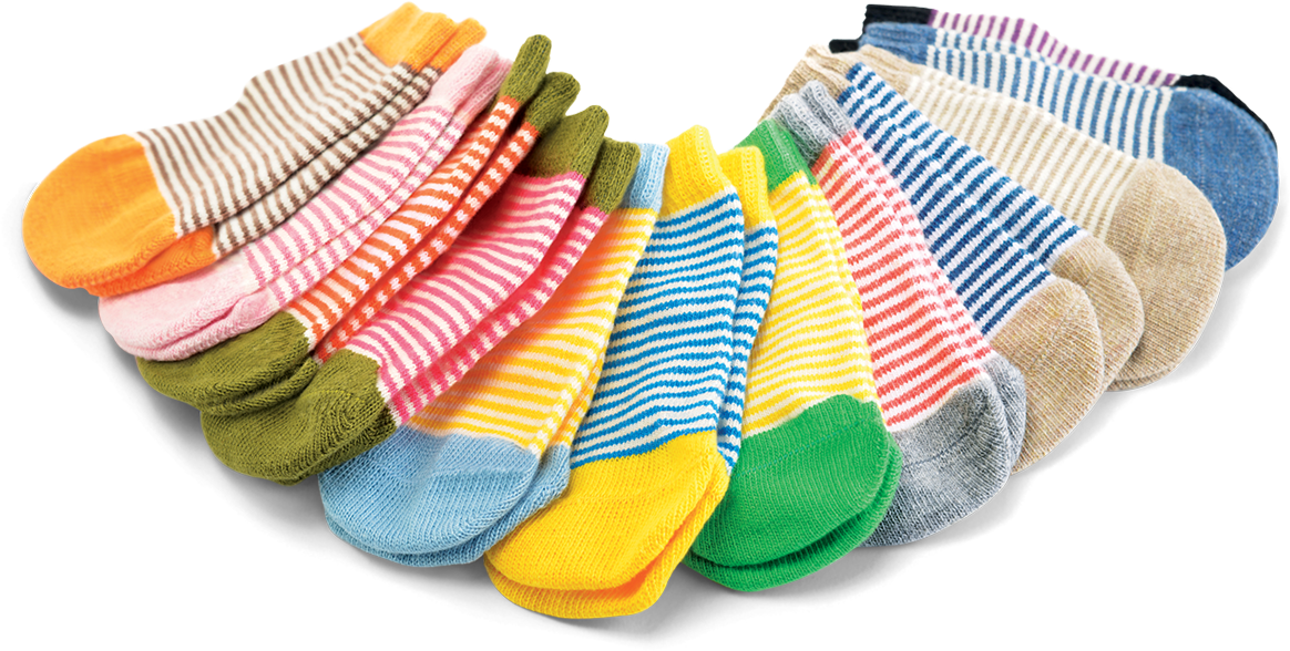 Boys Socks - Socks Png - Socks Png Clipart (1164x588), Png Download