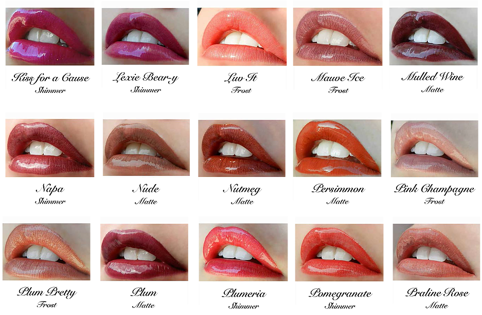 Lipsense Colours $36 - Lip Gloss Clipart (1000x613), Png Download