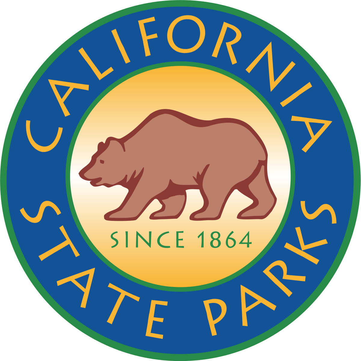 Parks And Rec - California State Parks Seal Clipart (1200x1200), Png Download