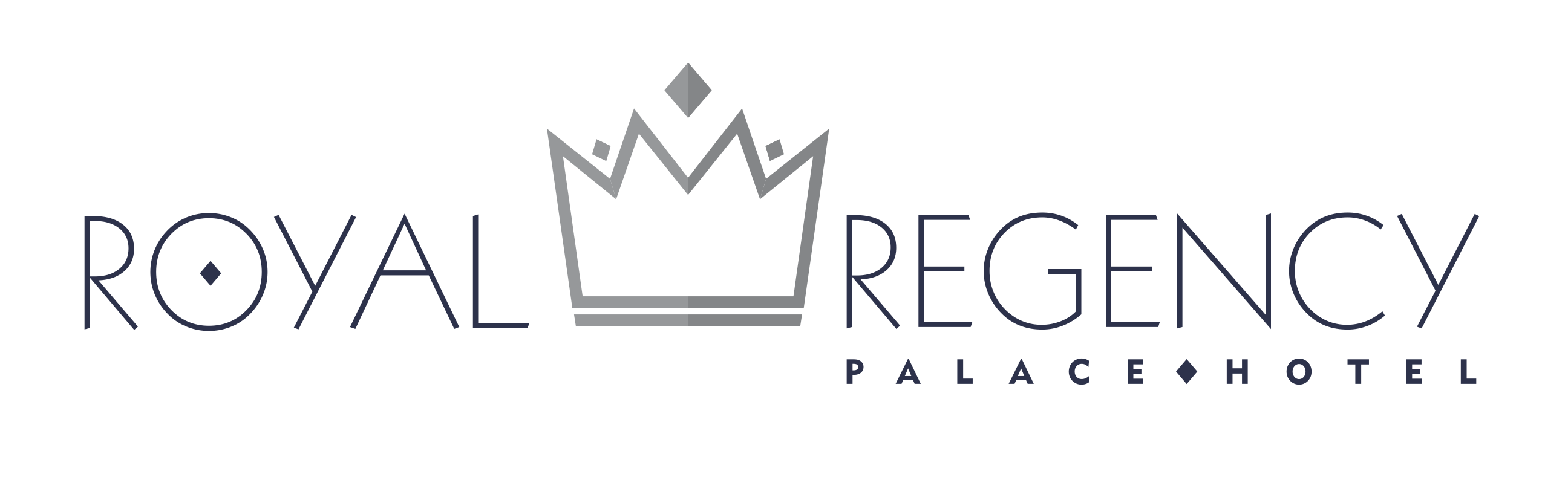 Royal Regency Palace Hotel - Graphic Design Clipart (2592x822), Png Download