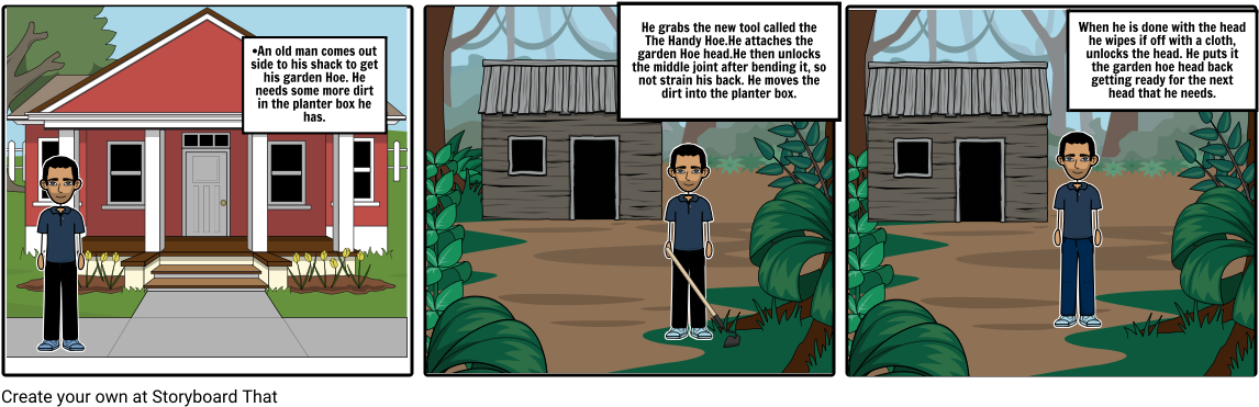 The Handy Hoe Clipart (1164x385), Png Download