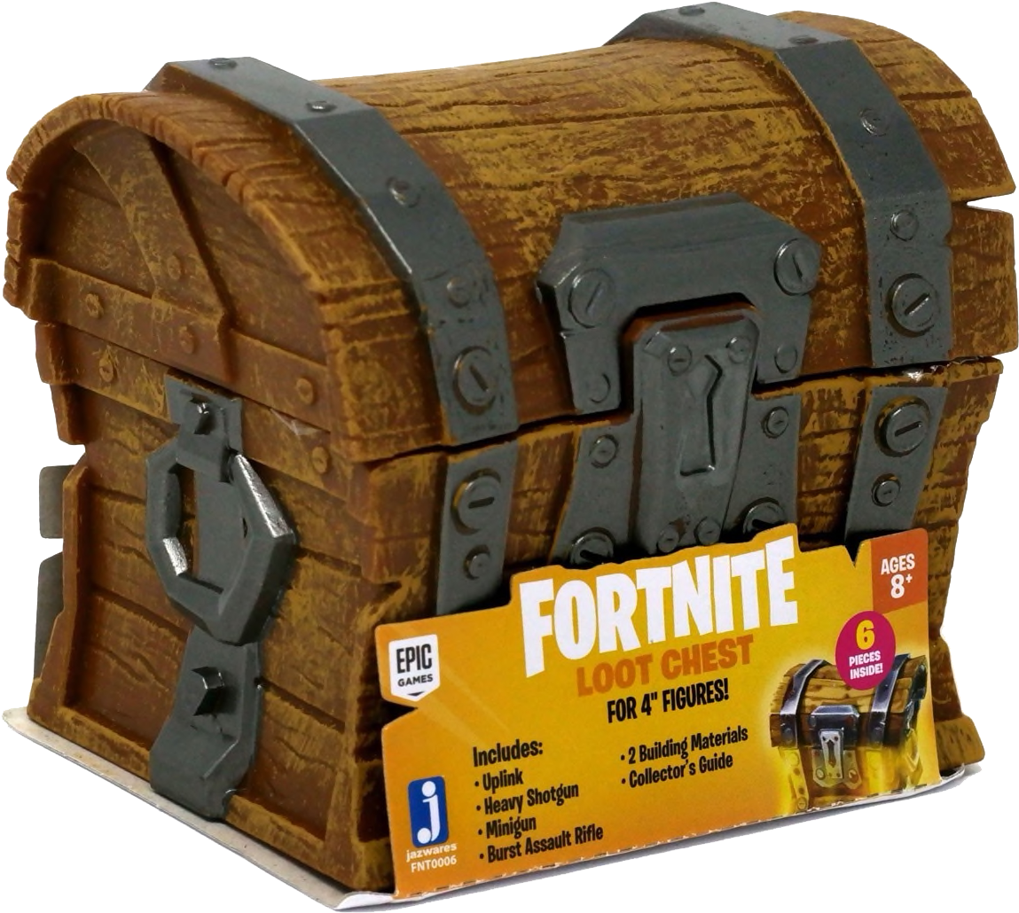 Fortnite Loot Chest Toy Clipart (1200x1060), Png Download