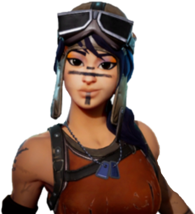 Fortnite Sticker - Renegade Raider Png Transparent Clipart (1024x1024), Png Download