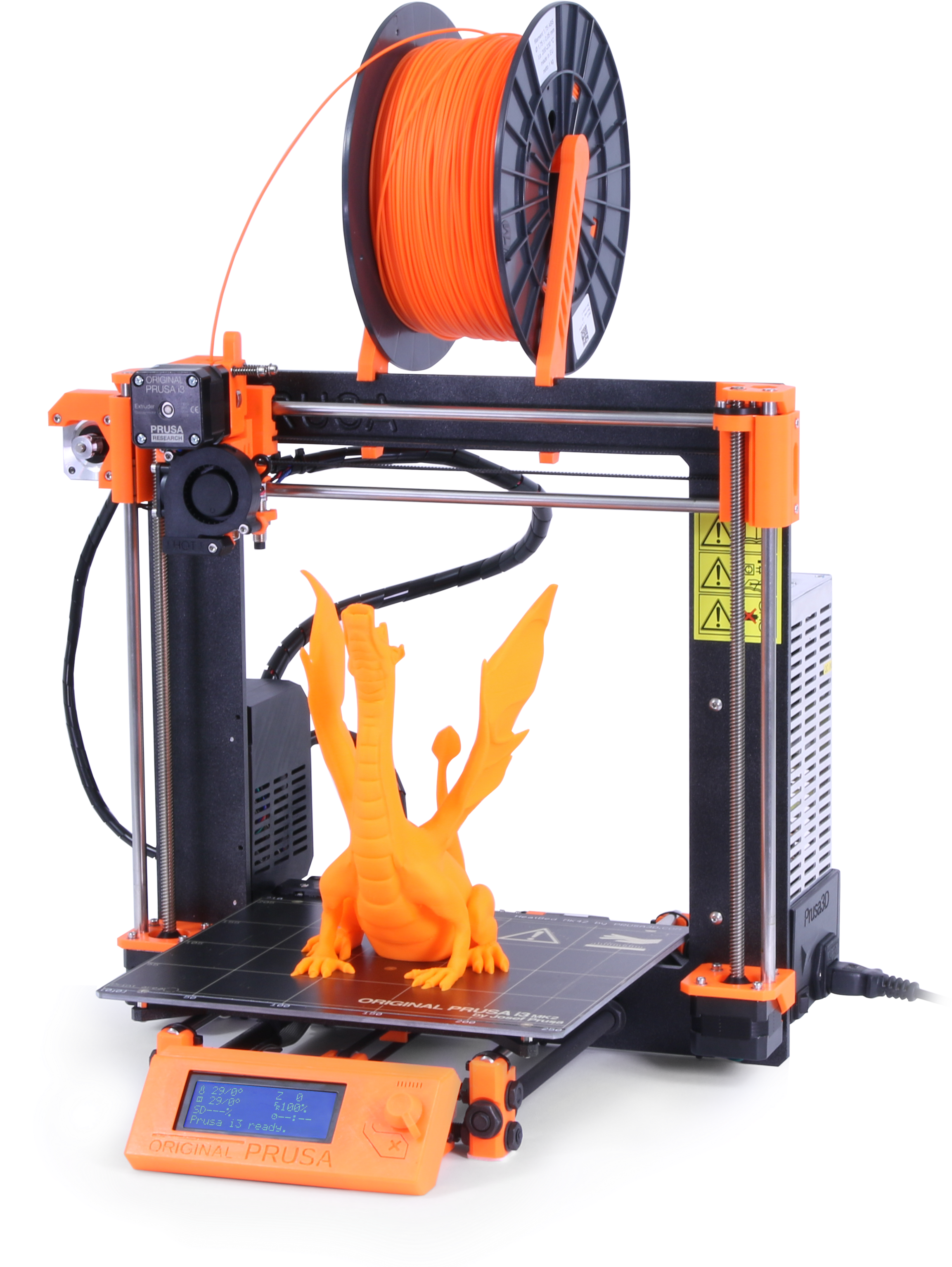 Original Prusai3mk2 - Prusa I3 Clipart (2305x3168), Png Download