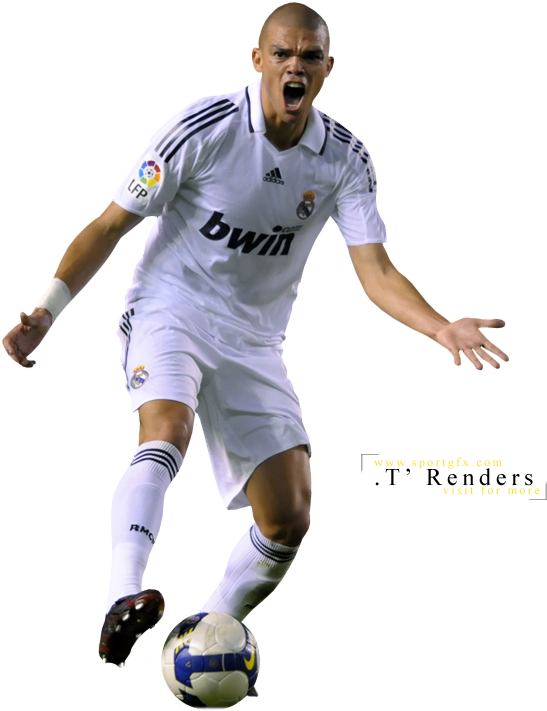 Pepe Real Madrid Photo Clipart (625x800), Png Download