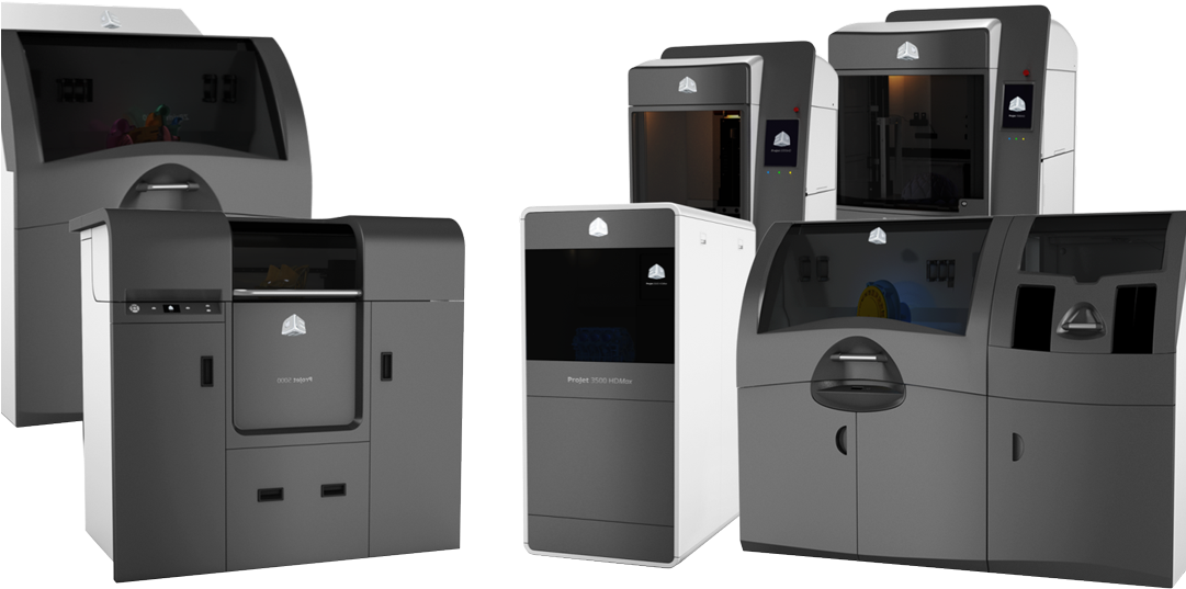 3d Systems Celebrates 30 Years In 3d Printing And Showcases - 3d Systems 3d Printers Clipart (1080x546), Png Download