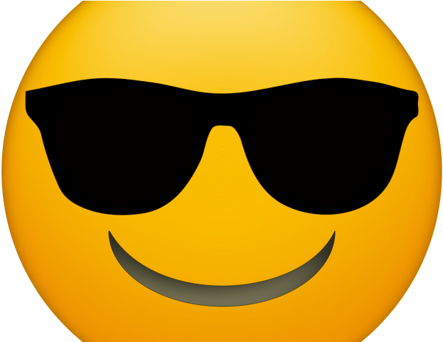 Sunglasses Emoji Clipart Emojie - Sunglasses Emoji Face Png Transparent Png (640x480), Png Download