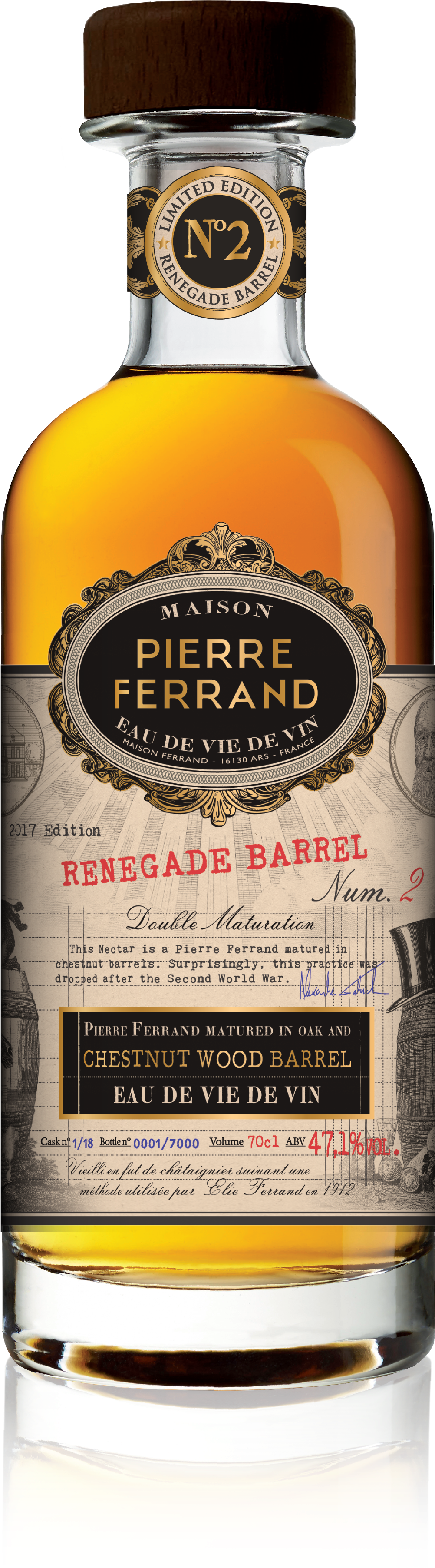 Maison Ferrand Pierre Cognac Spirits And Ligueurs Clipart (1772x3685), Png Download