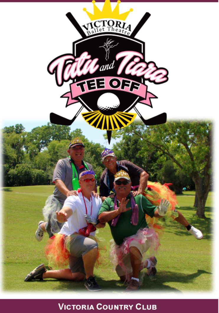 Tutu And Tiara Tee-off Golf Tournament Clipart (742x1062), Png Download