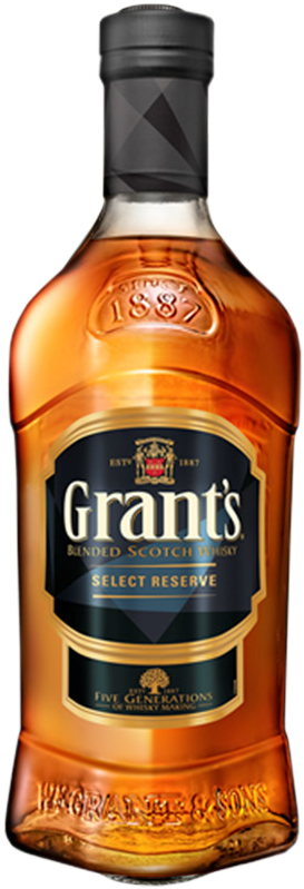 Grant's Select Reserve Whisky Clipart (800x800), Png Download