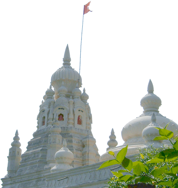 8 Sided Steeple Of Kade Varcha Ganpati कडे वरचा गणपति - Hindu Temple Clipart (600x635), Png Download