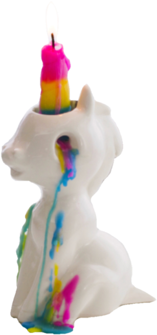 500 X 684 3 - Unicorn Crying Candle Clipart (500x684), Png Download