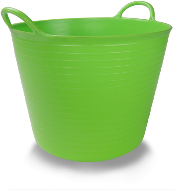 Green Transparent Plastic Transparent Background - Fiel Trug Tub, Aqua, 10.5 Gallon Zgdmat-5 Clipart (768x768), Png Download