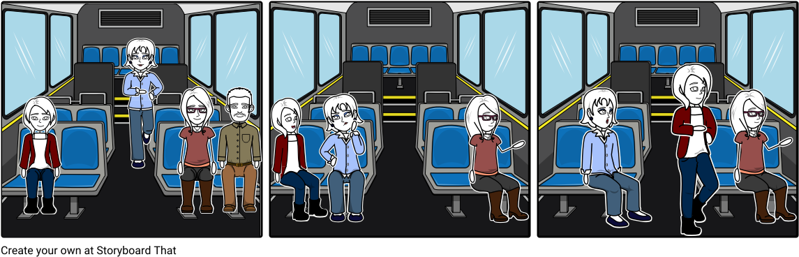 Bus Travel - Cartoon Clipart (1164x385), Png Download