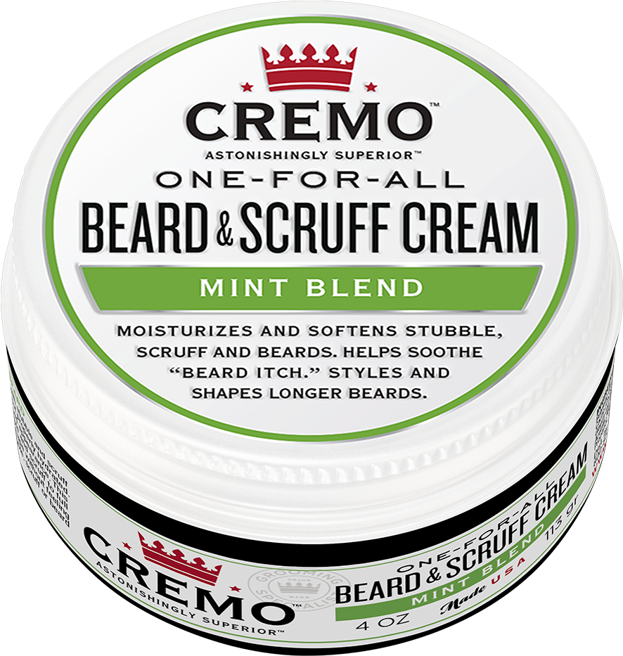 Cremo Beard And Scruff Cream Clipart (1000x1000), Png Download