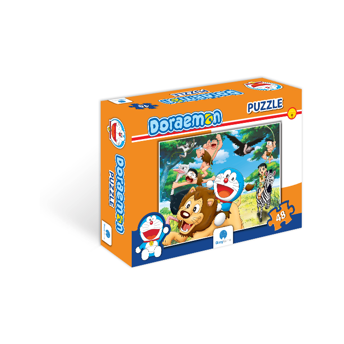 Gizzygame Doraemon Puzzle 48 2 - Doraemon Clipart (700x700), Png Download