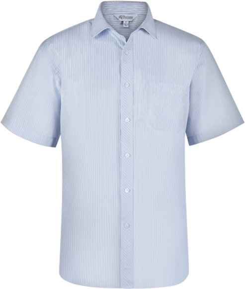 Mens Bayview Short Sleeve Shirt - Casual Dress Clipart (500x700), Png Download