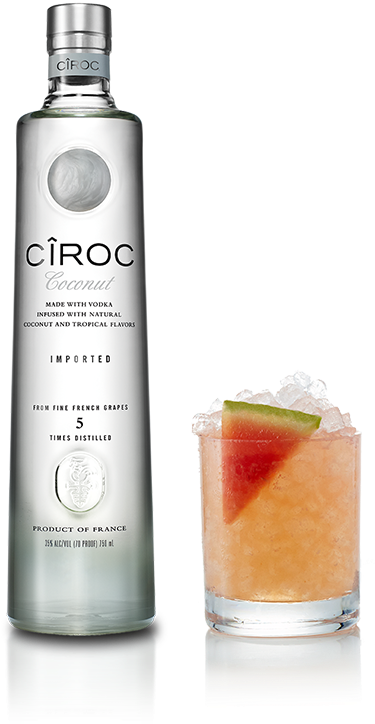 Ciroc Coconut Watermelon Juice Lime Juice Simple Ciroc Coconut Clipart Large Size Png Image Pikpng