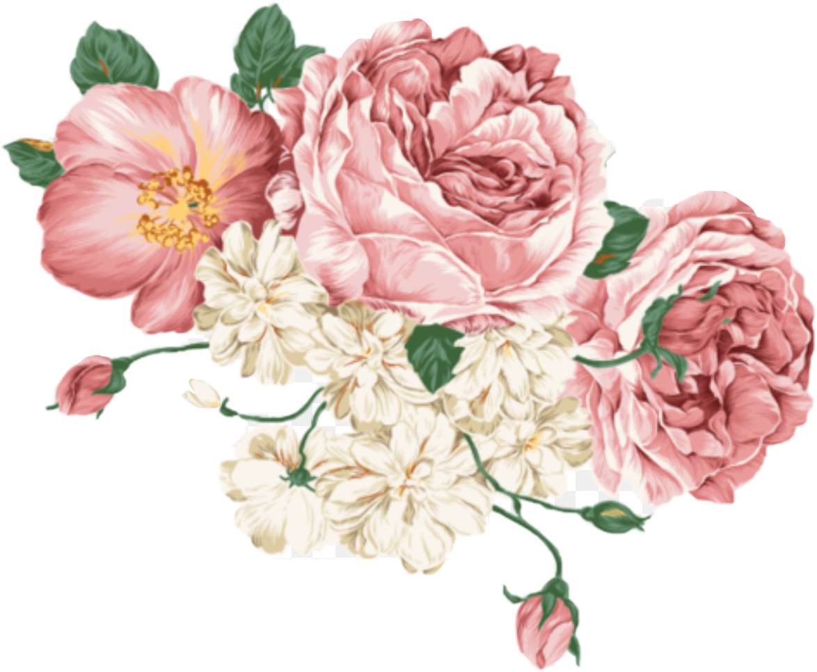 Transprent Png Free - Flowers Png Clipart (1174x965), Png Download
