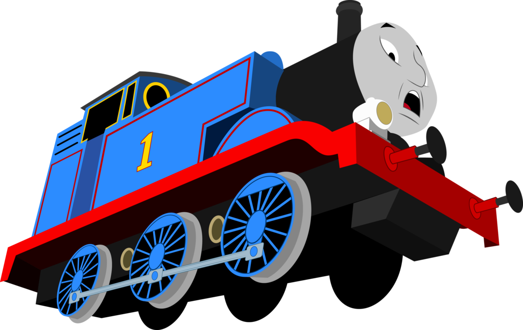Thomas In M - Thomas Go Go Go Clipart (1024x646), Png Download