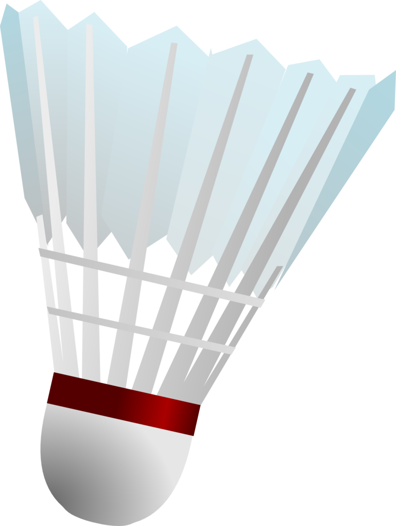 Image Freeuse Download File Shuttlecock Png Wikimedia - Shuttlecock Svg Clipart (769x1023), Png Download