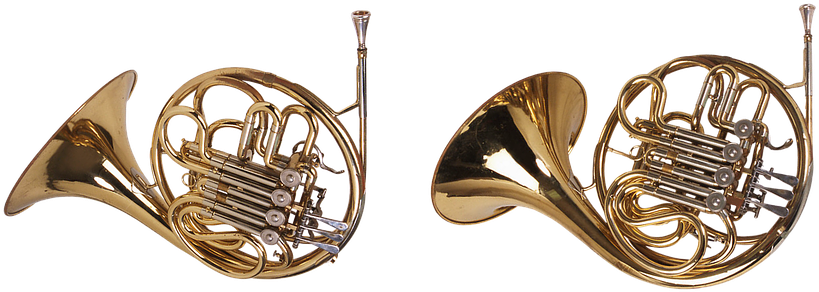 Trumpet, Horn, Wind Instrument - Spit Valve On A French Horn Clipart (927x340), Png Download
