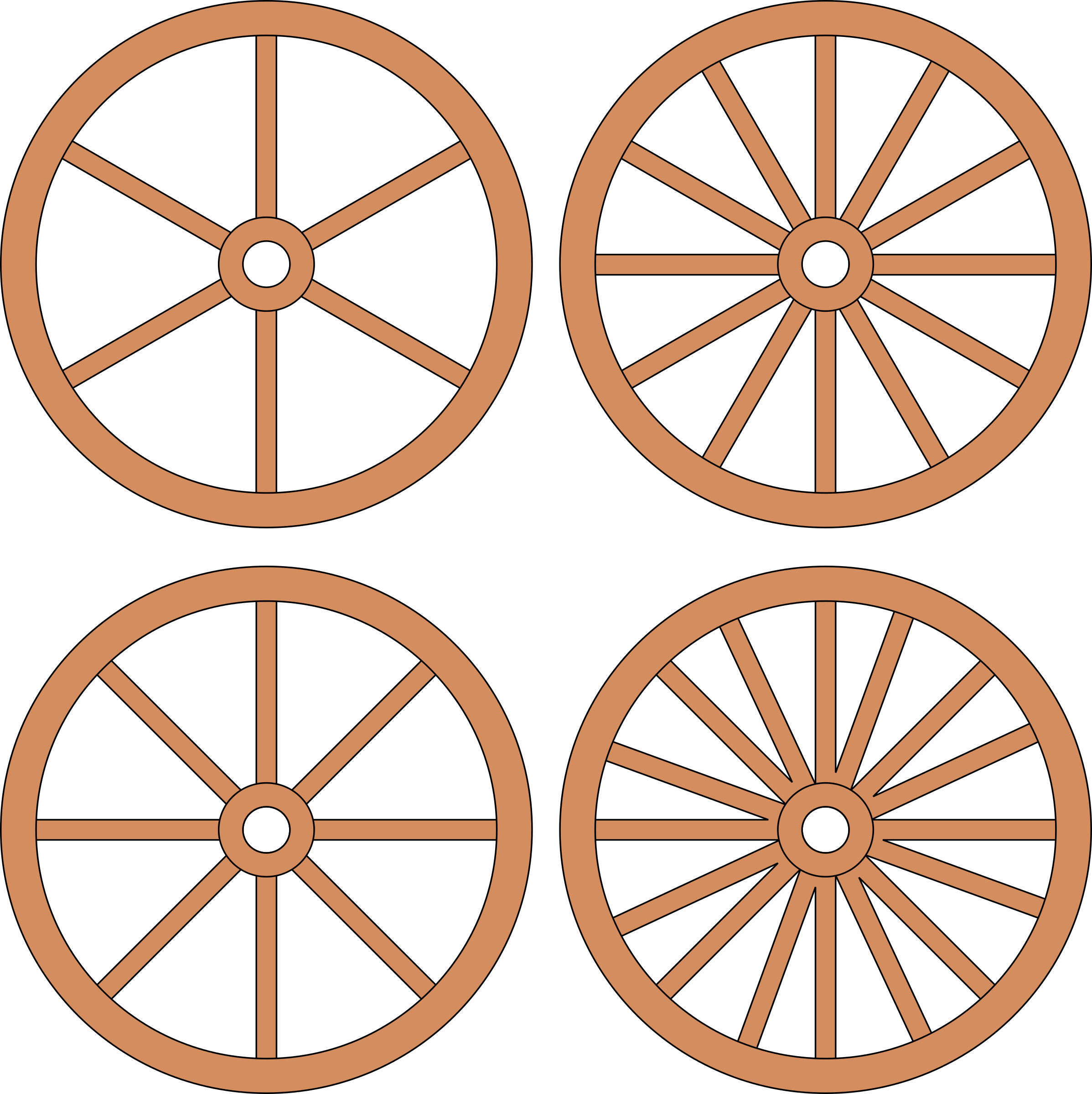 This Free Icons Png Design Of Cart Or Wagon Wheels - Bike Wheel Icon Clipart (2395x2400), Png Download